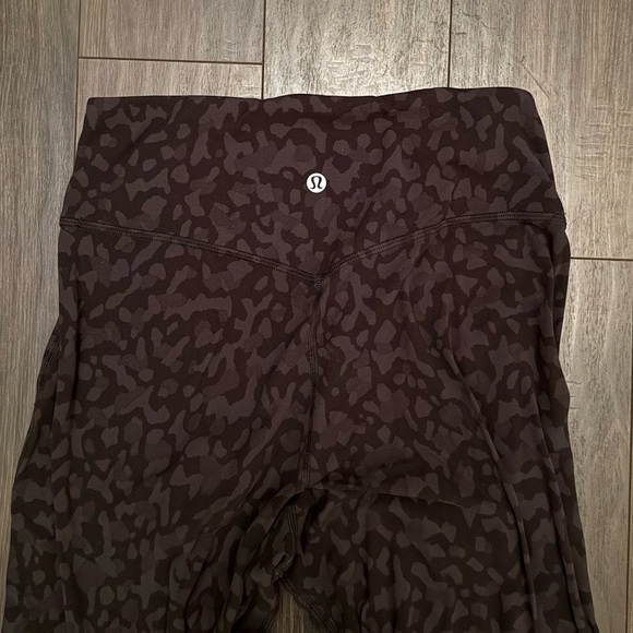 Lululemon Align Jogger 28" Formation Camo Deep Coal Multi - Picture 6 of 10